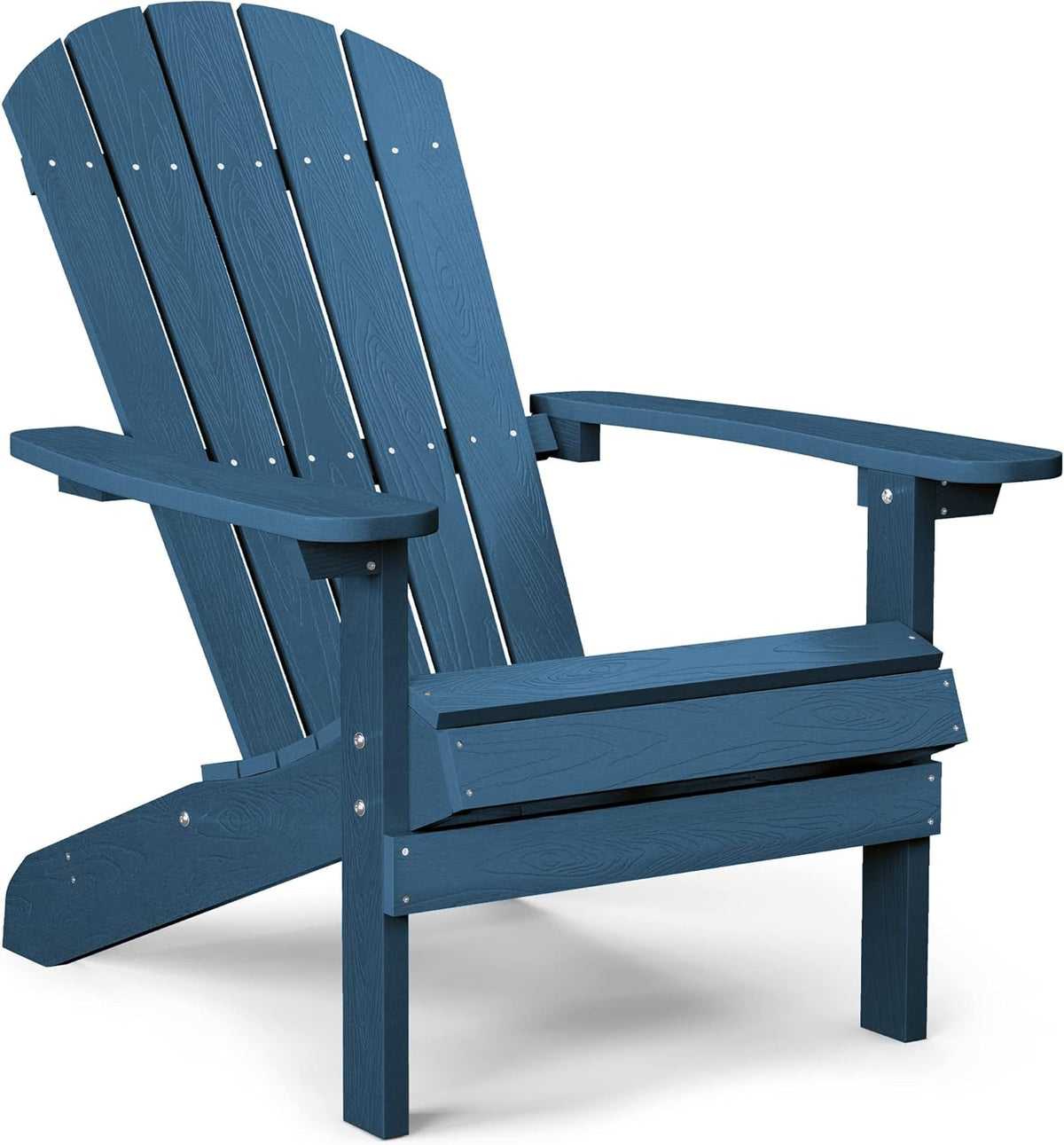 Grey Plastic Adirondack Chairs Set of 2 Z36067