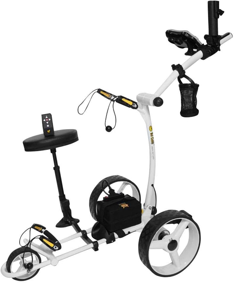 White Remote Control Cart 35Ah E14008