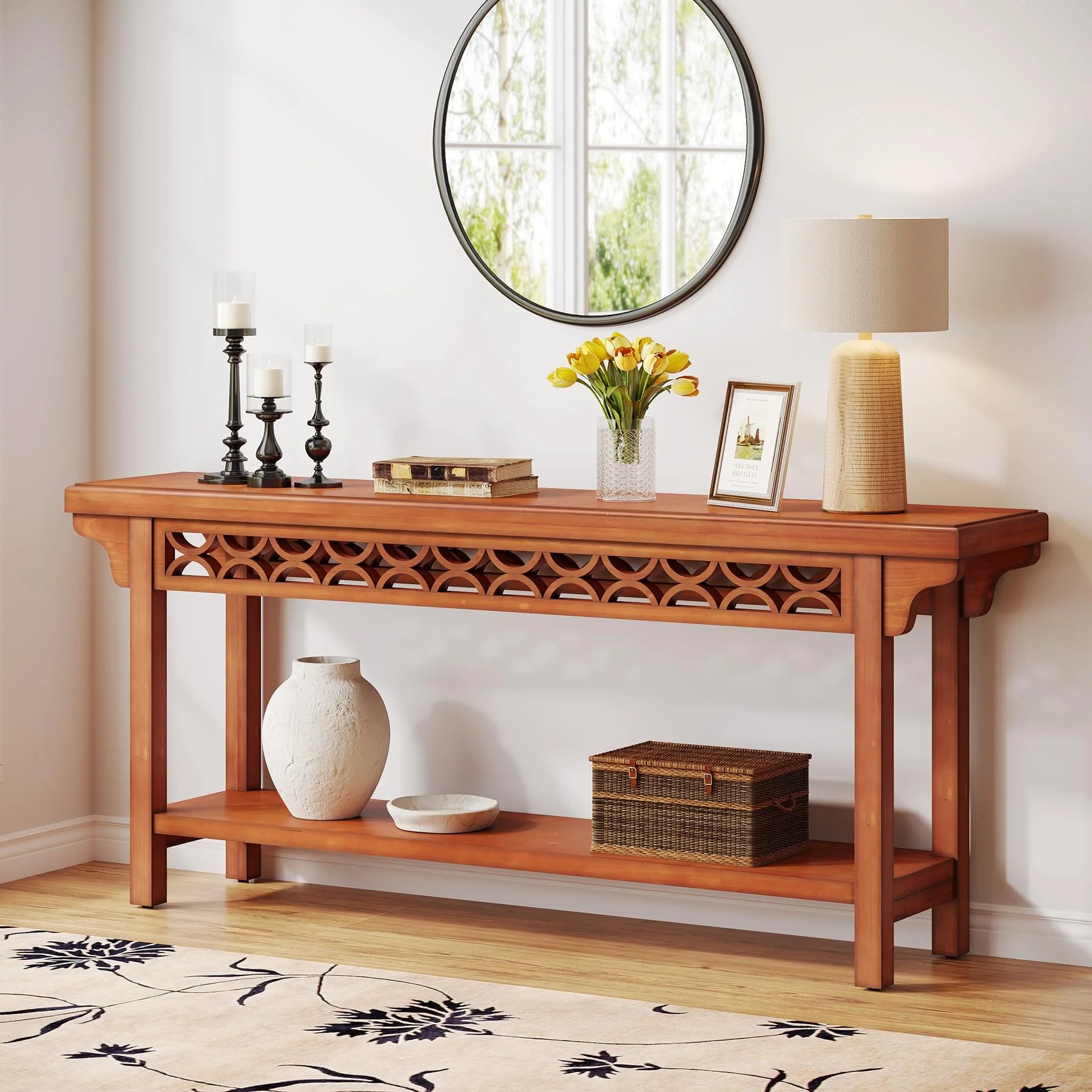 70.8 inch Solid Wood Console Table M984