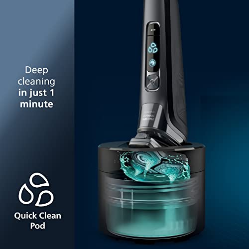 Wet and Dry Electric Shaver with Pop-up Trimmer F6421
