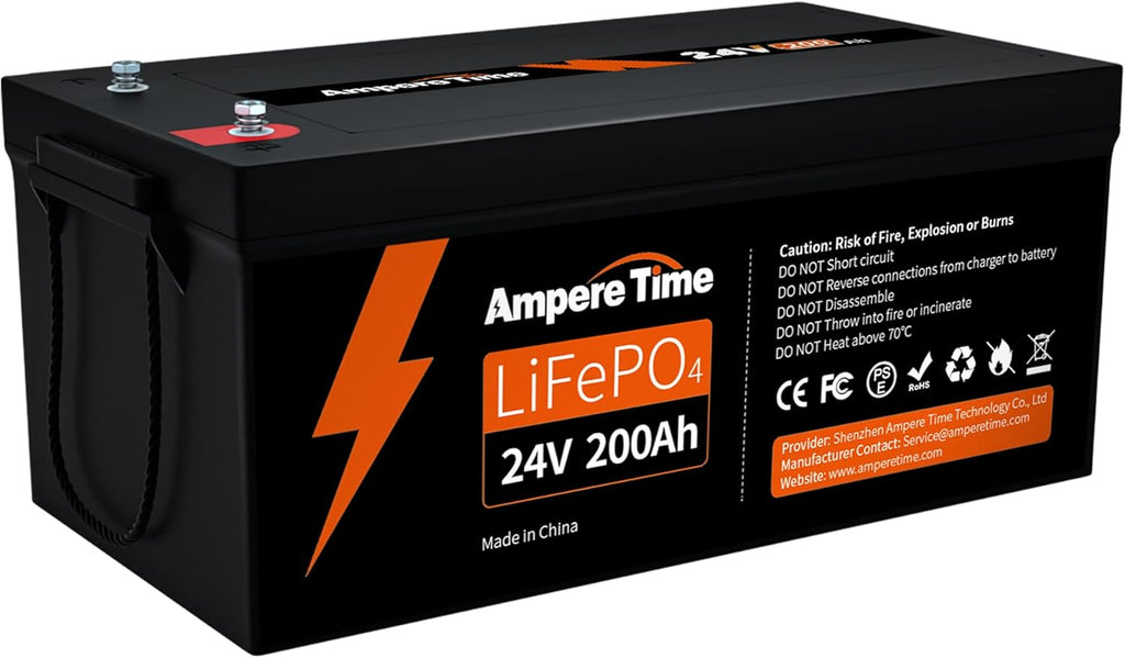 12V 400Ah Deep Cycle LiFePO4 Battery Pack with Built-in 250A BMS F212