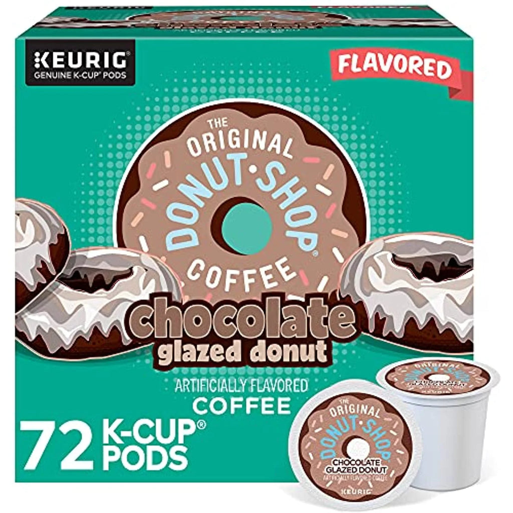 Chocolate Glazed Donut Medium Roast Coffee, 72 Count P6304