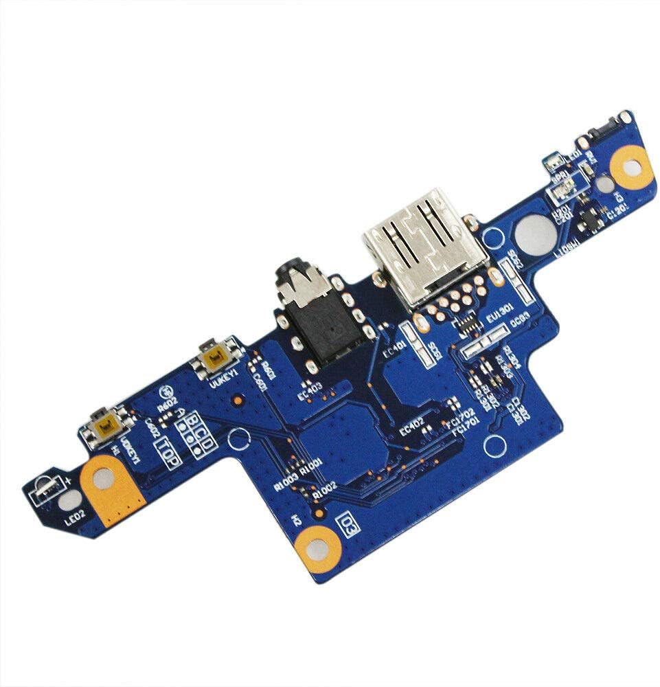 USB Audio Power Button Board Replacement for HP Envy X360 V764