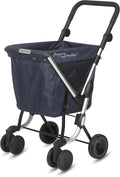 Folding Shopping Cart with Swivel Wheels U8306