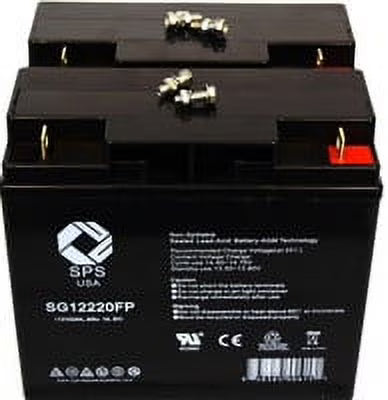 12V 22Ah Replacement Battery (2 Pack) L3831