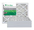Silver MERV 8 16x30x2 Pleated AC Furnace Air Filter, Pack of 4 W724