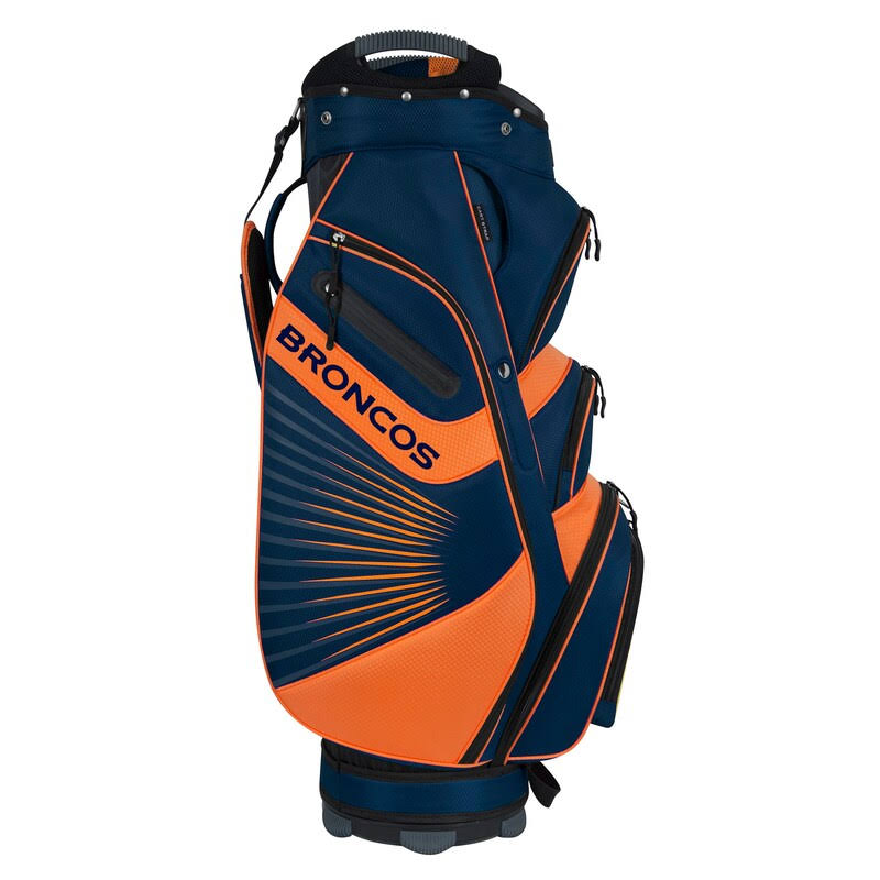 NFL Denver Broncos Bucket II Cooler Cart Golf Bag E228