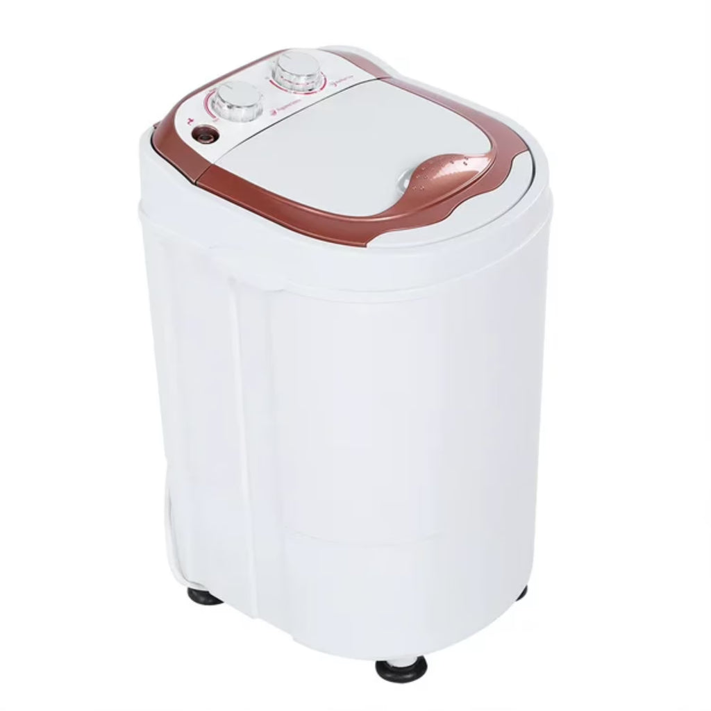 110V Mini Portable Washing Machine Semi-Automatic Laundry Washer Spinner E720654