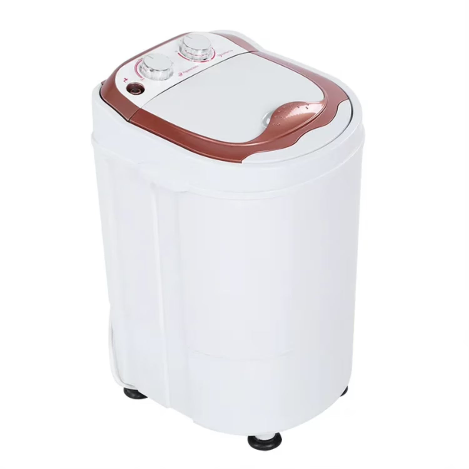 110V Mini Portable Washing Machine Semi-Automatic Laundry Washer Spinner E720654