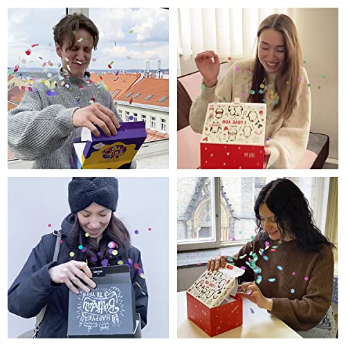 Exploding Confetti Gift Box G784202