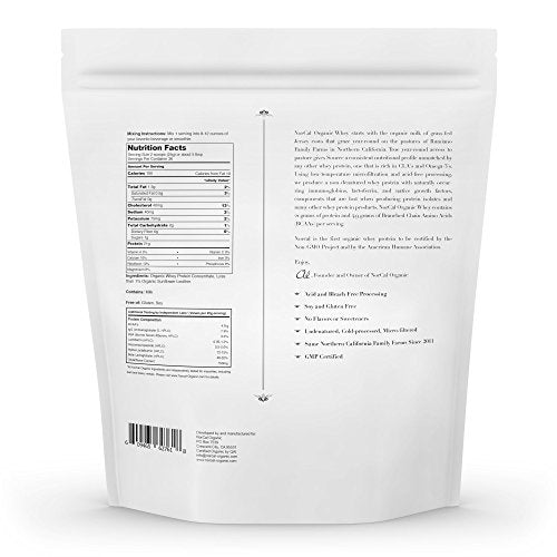Organic Unflavored Whey Protein - 2lbs P7205