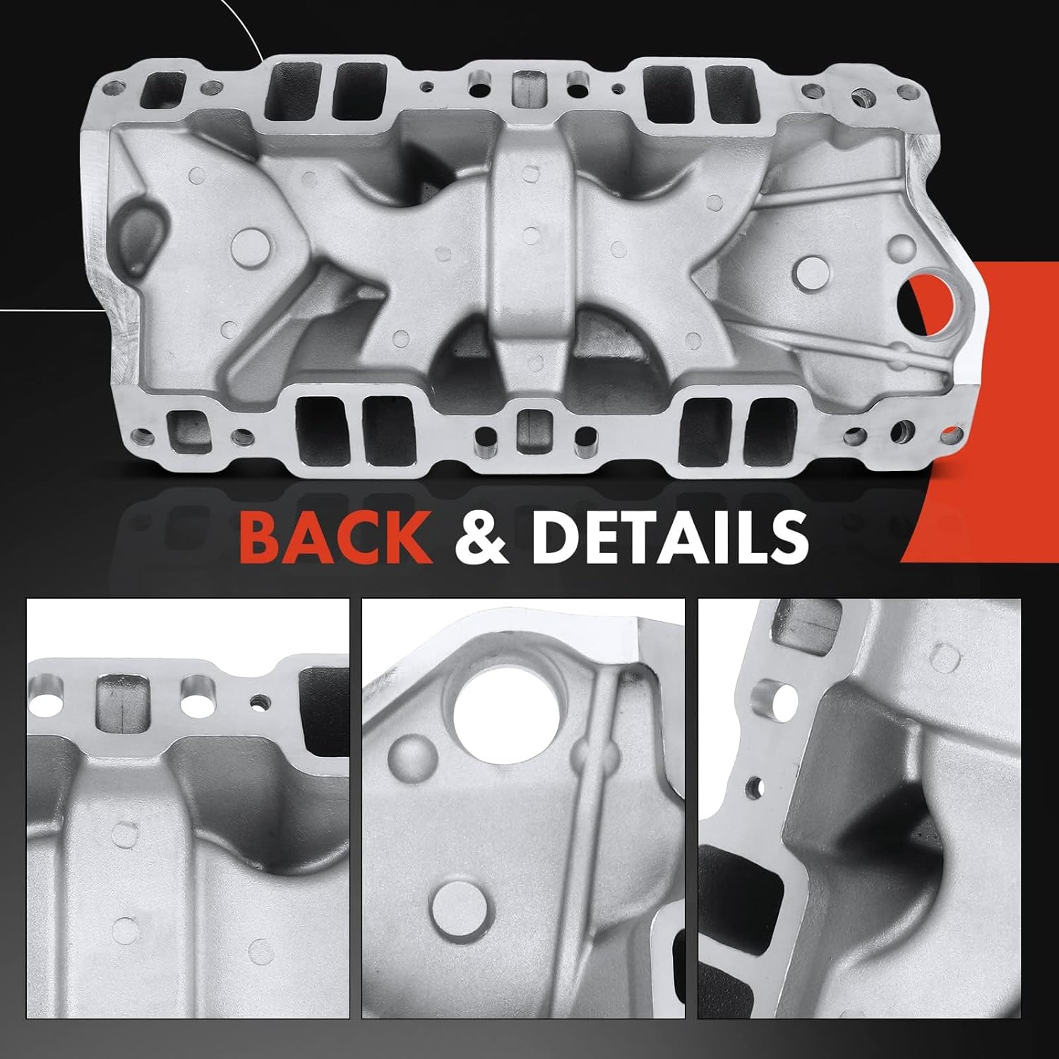 Aluminum Dual Plane High-Rise Intake Manifold N690