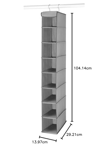 Java 10 Section Hanging Shoe Shelves L42529