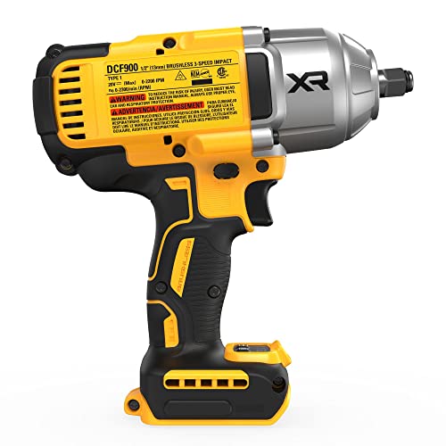 20V MAX Cordless Impact Wrench, 1/2 in., Bare Tool Only H493