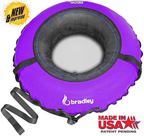 2 Pack Inflatable Sledding Tubes with Heavy Duty Cover F490