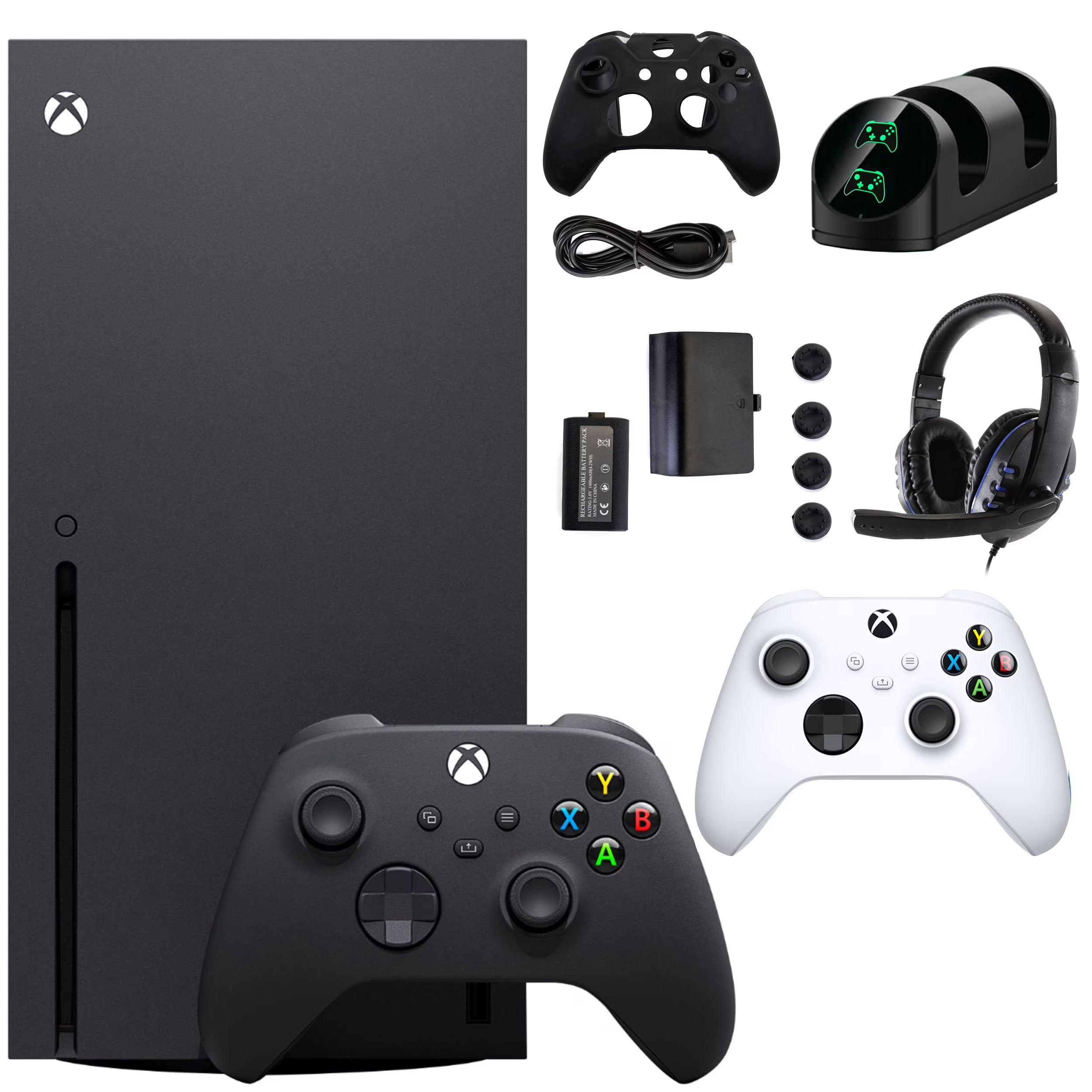 1TB Console with White Controller Accessories Kit R233503
