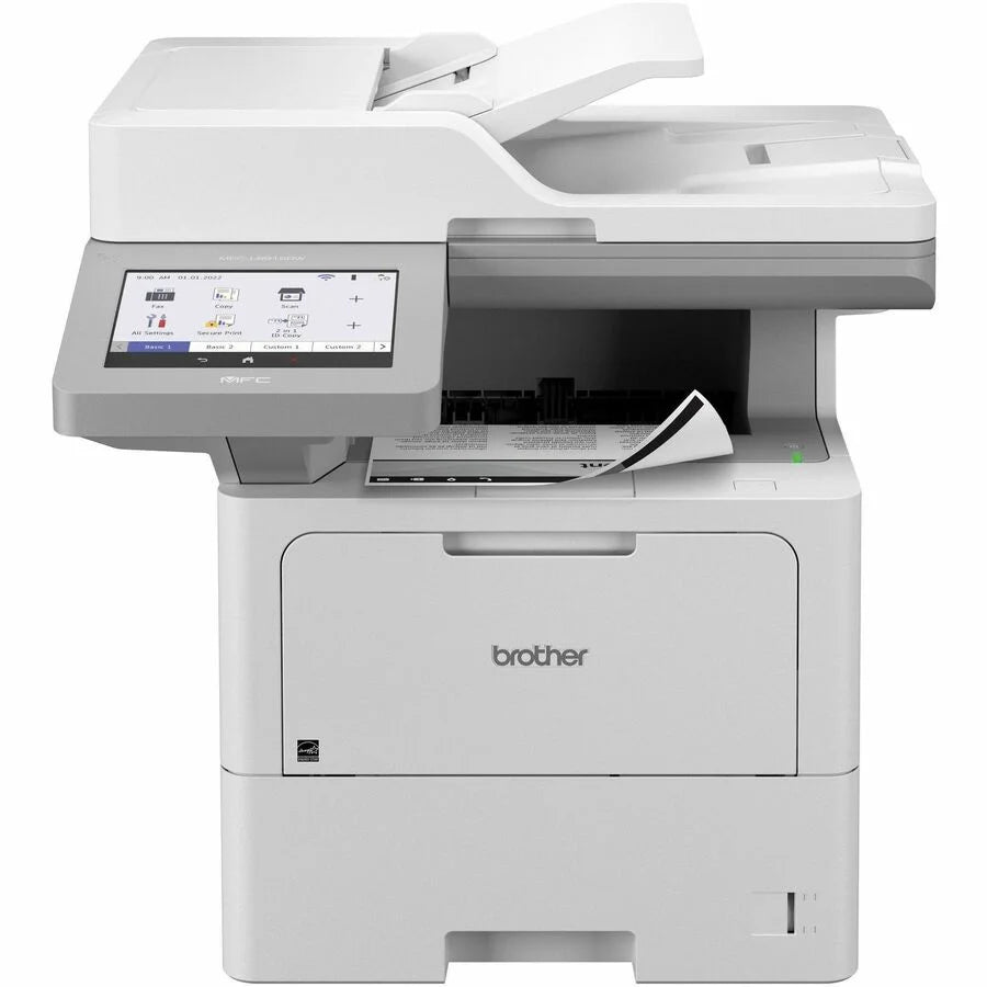 Wireless Laser Multifunction Printer Monochrome Copier Fax Printer Scanner 52 ppm Mono Print 1200 x 1200 dpi Print Automatic Duplex Print Color Flatbed Scanner M733