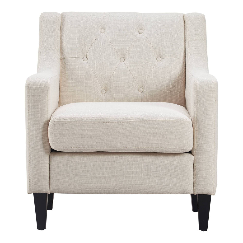 Cream Tufted Accent Chair O7401