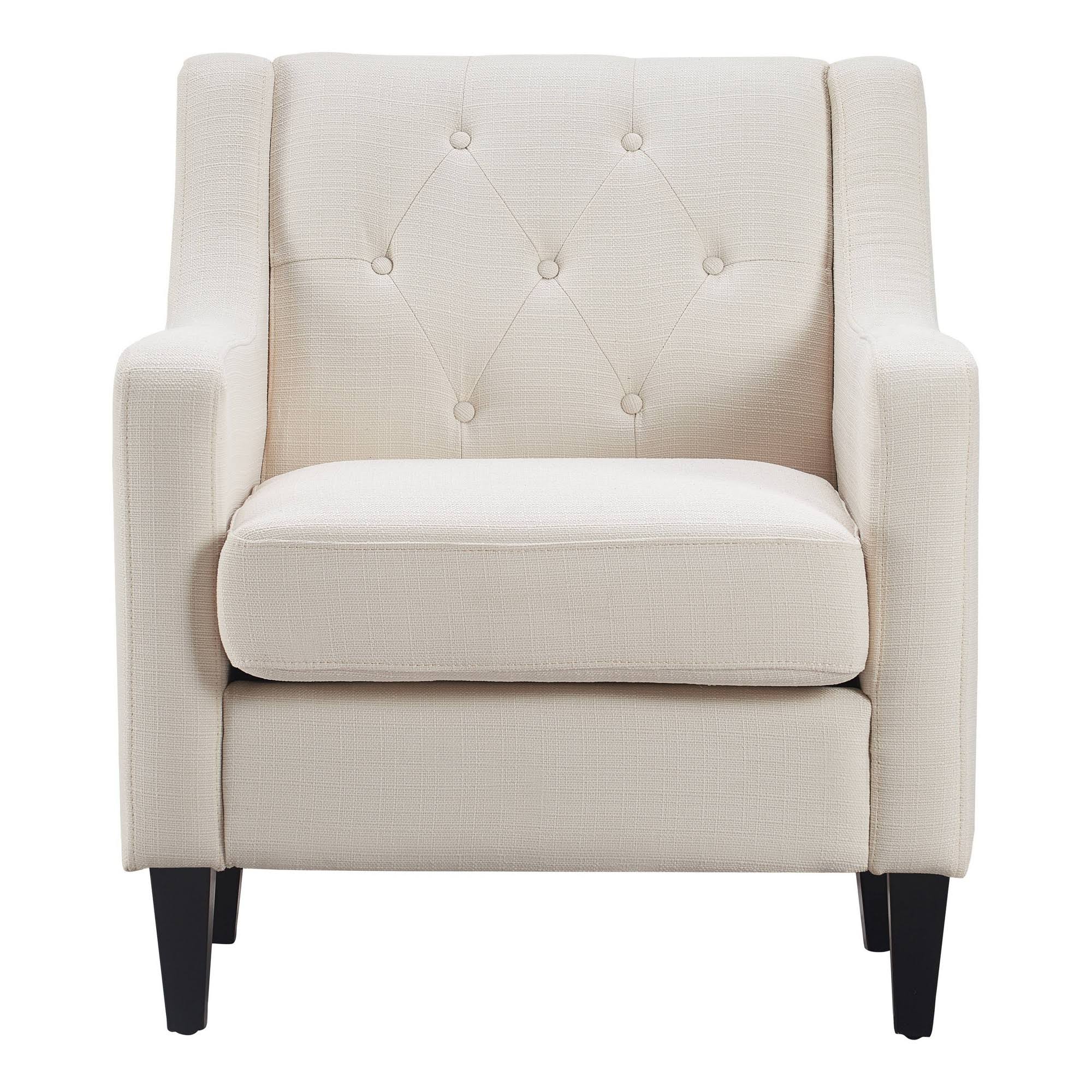 Cream Tufted Accent Chair O7401
