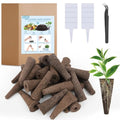 121pcs Seed Pod Kit with 30 Grow Sponges, 30 Grow Baskets, 30 Grow Domes, 1 Tweezers Q20515