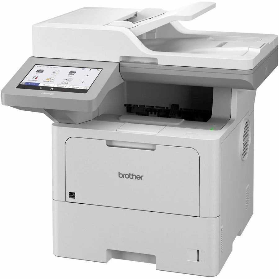 Wireless Laser Multifunction Printer Monochrome Copier Fax Printer Scanner 52 ppm Mono Print 1200 x 1200 dpi Print Automatic Duplex Print Color Flatbed Scanner M733
