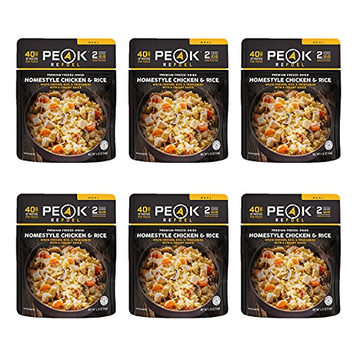 Freeze Dried Chicken and Rice Backpacking Food I89162