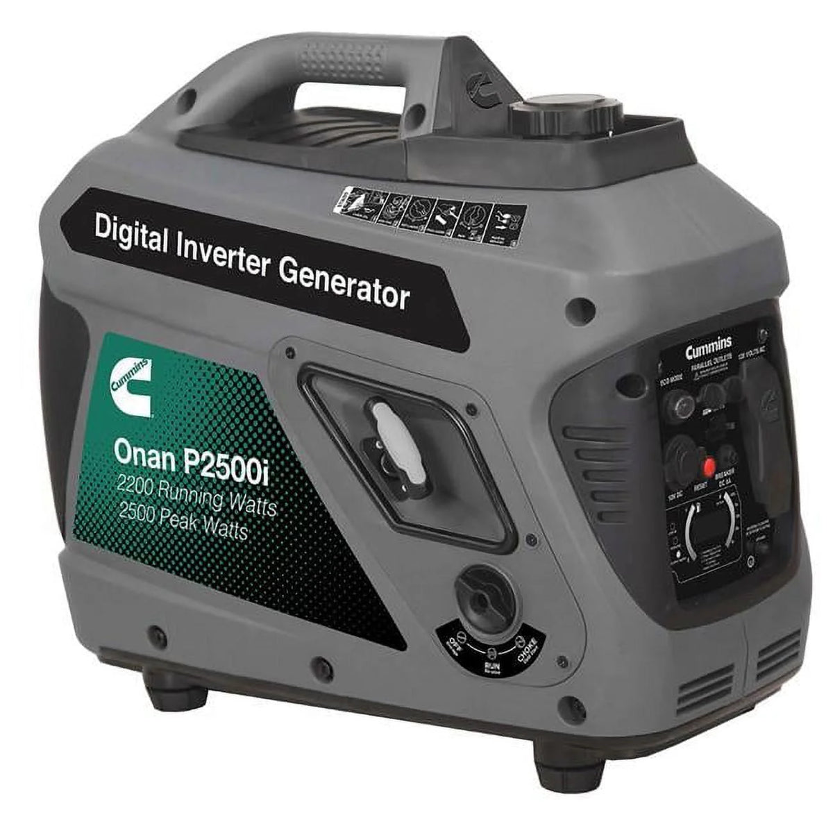 Inverter Generator, 10 Hr Run Time, Carry Handle E906683