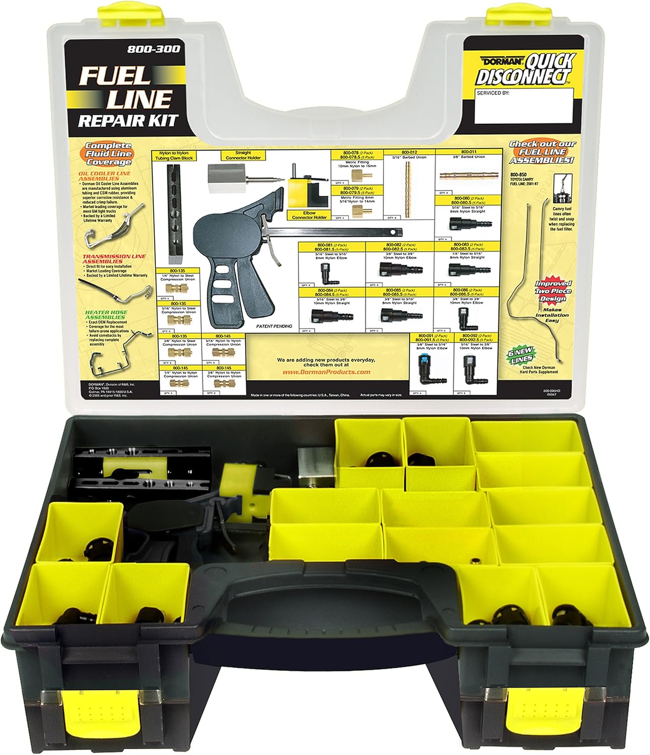 104 Piece Nylon Fuel Line Repair Kit G9493