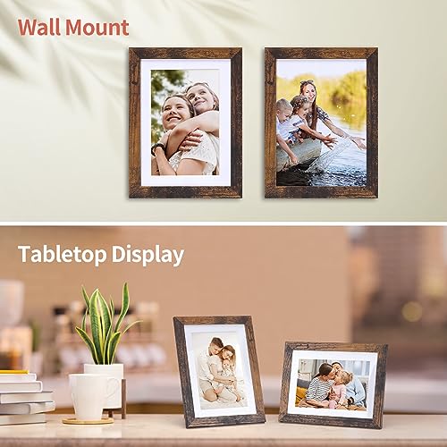 Natural Wood Color 8x10 Picture Frame 15 Pack G40178