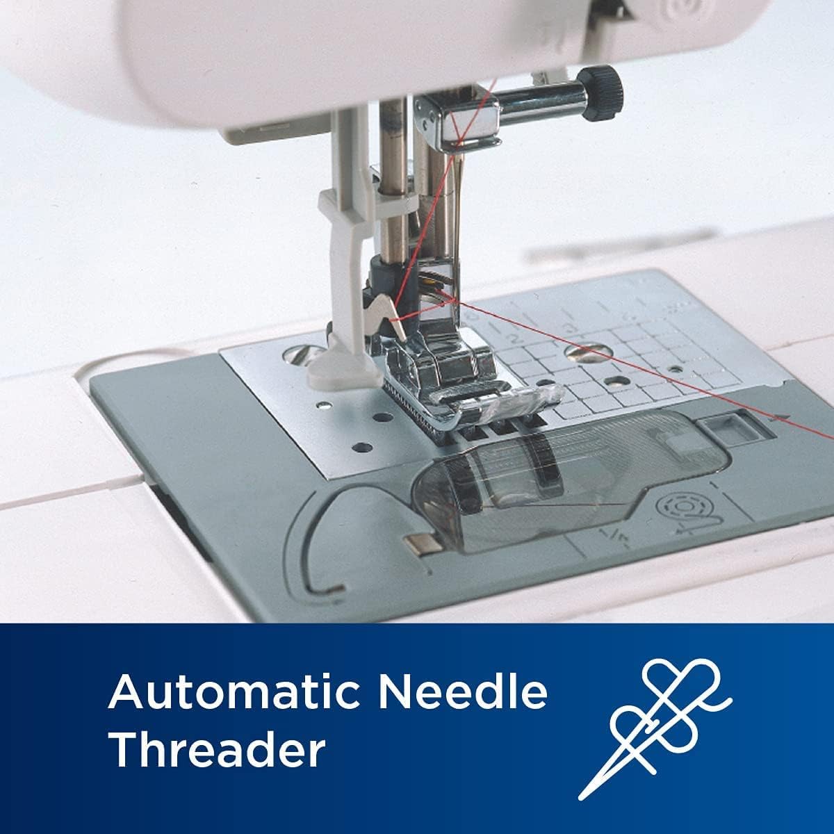 Computerized Sewing and Quilting Machine with 165 Built-in Stitches and LCD Display Y20656