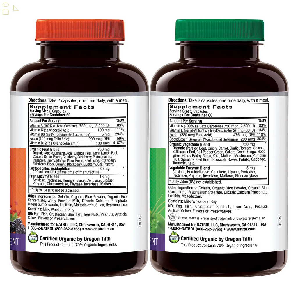 240 Capsules Fruit & Veggie X442915