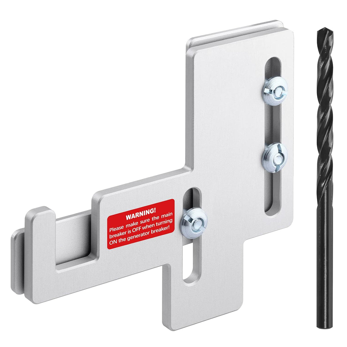 Generator Interlock Kit for 150-200 Amp Panels, Silver F5876