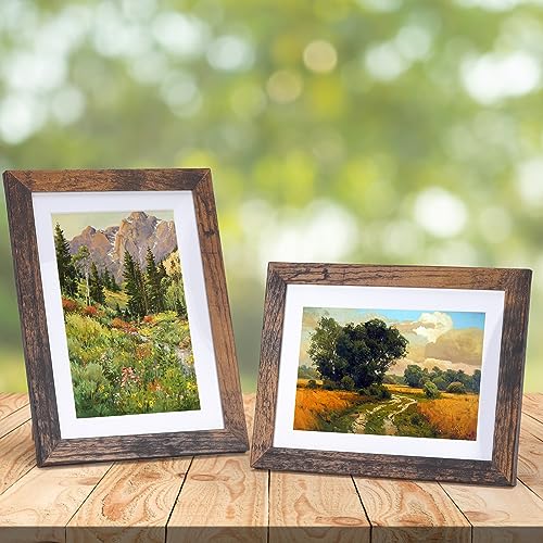 Natural Wood Color 8x10 Picture Frame 15 Pack G40178