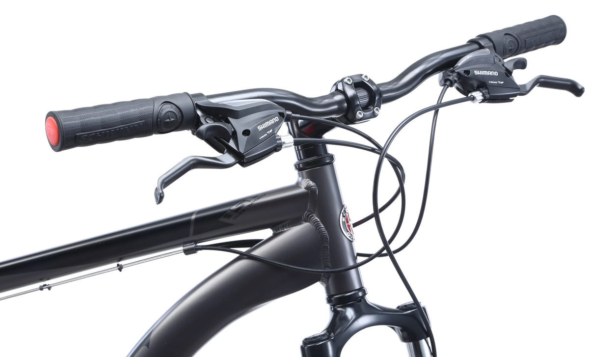 700c 21 Speed Grey Hybrid Bike L388089