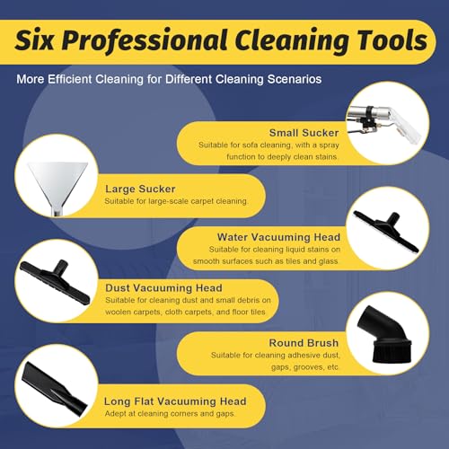 40L Commercial Carpet Cleaning Machine, Heavy Duty Carpet Extractor L57273