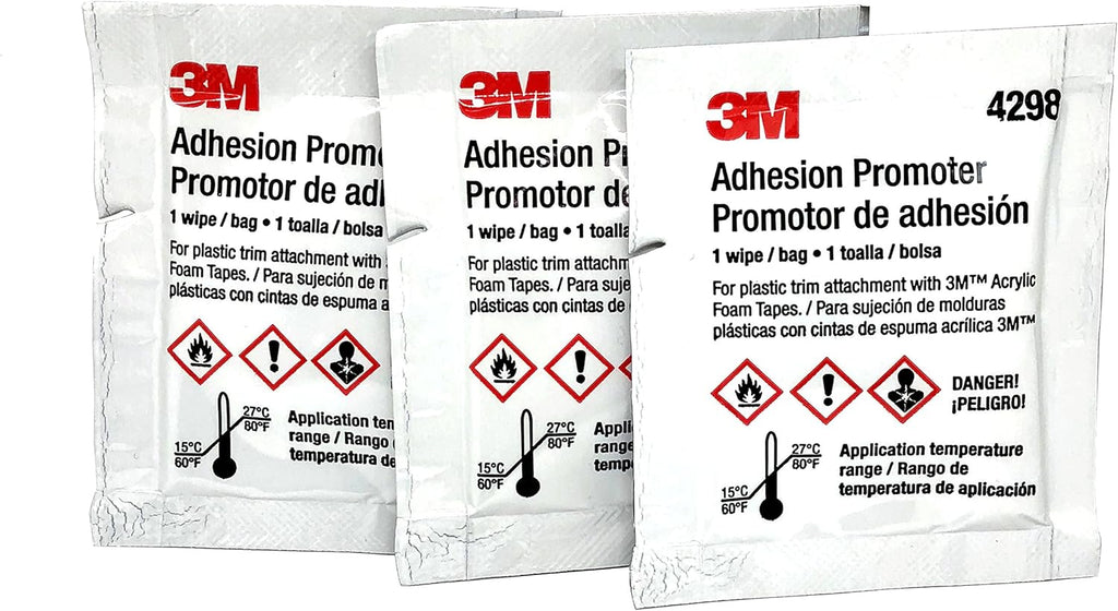 3M Adhesion Promoter, Sponge Applicator (3) S4636