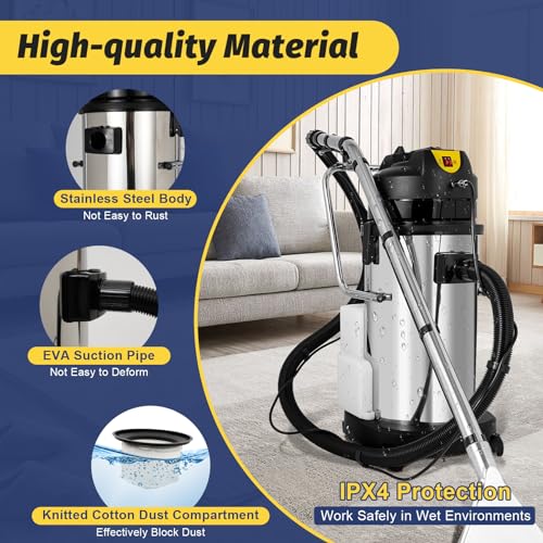 40L Commercial Carpet Cleaning Machine, Heavy Duty Carpet Extractor L57273