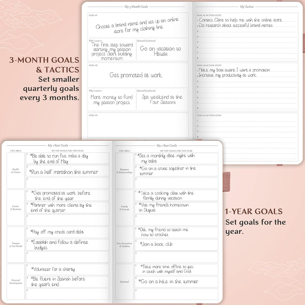 A5 Hardcover Undated Hourly Schedule Organizer Y68426