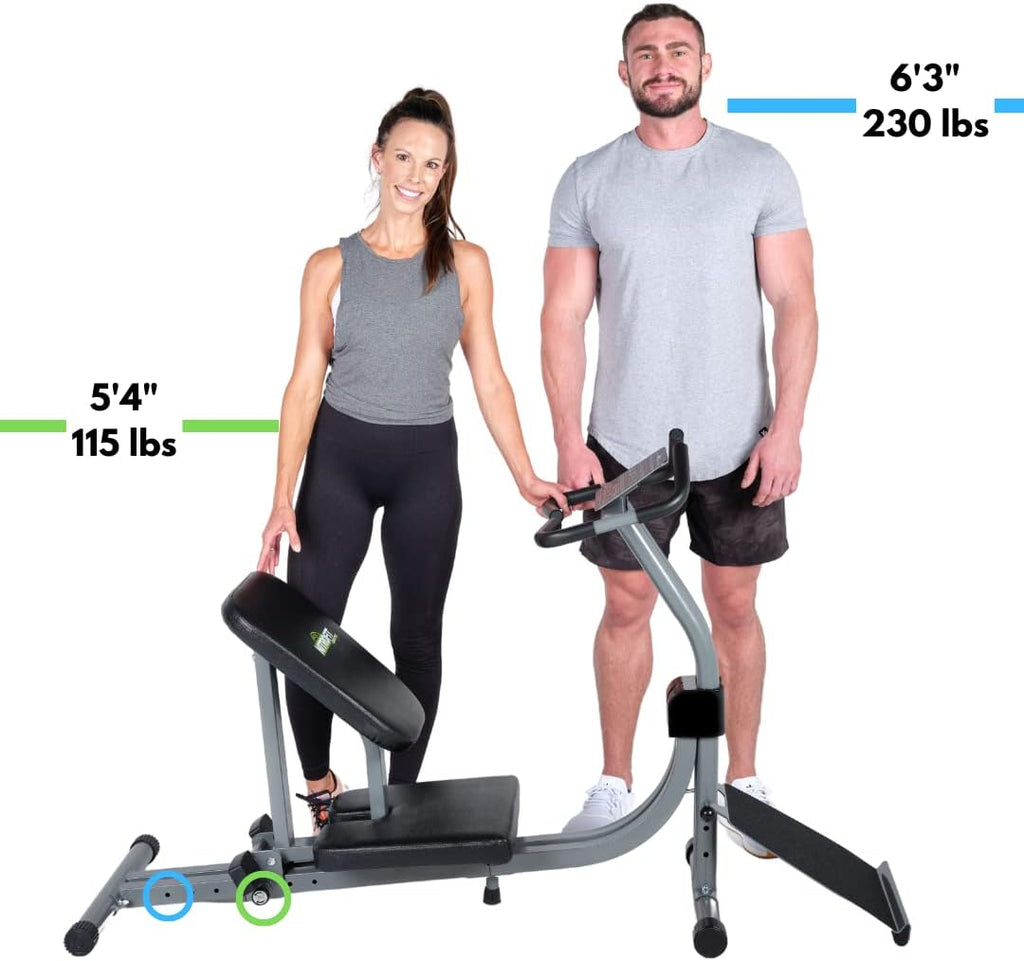 Full Body Stretching Machine with Adjustable Sliding Seat & Slant Board L172