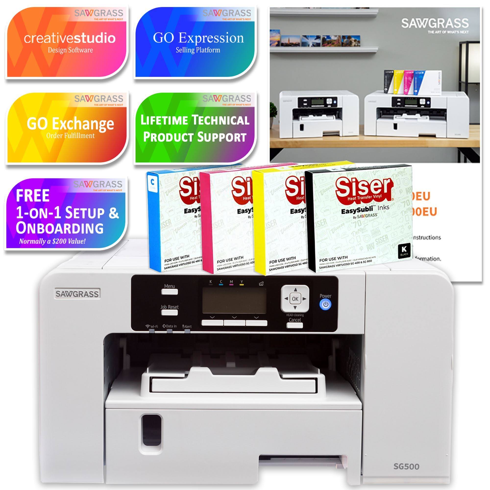Sublimation Printer & Cameo 4 Bundle Q965764