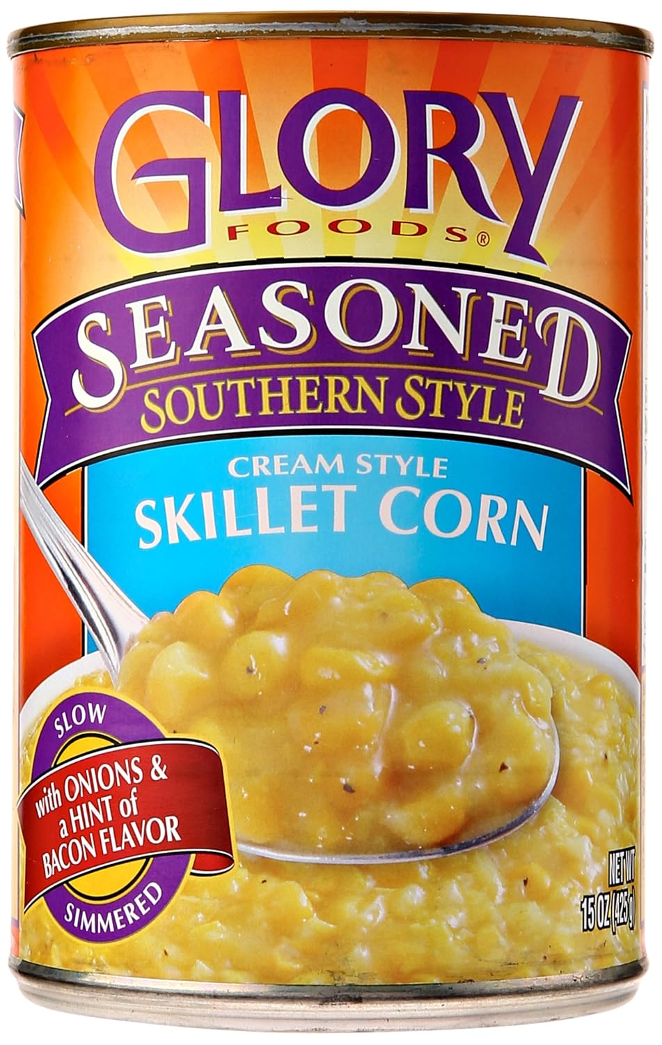 15 oz Skillet Cream Corn Seasoned Southern Style Prepared Vegetable H509220