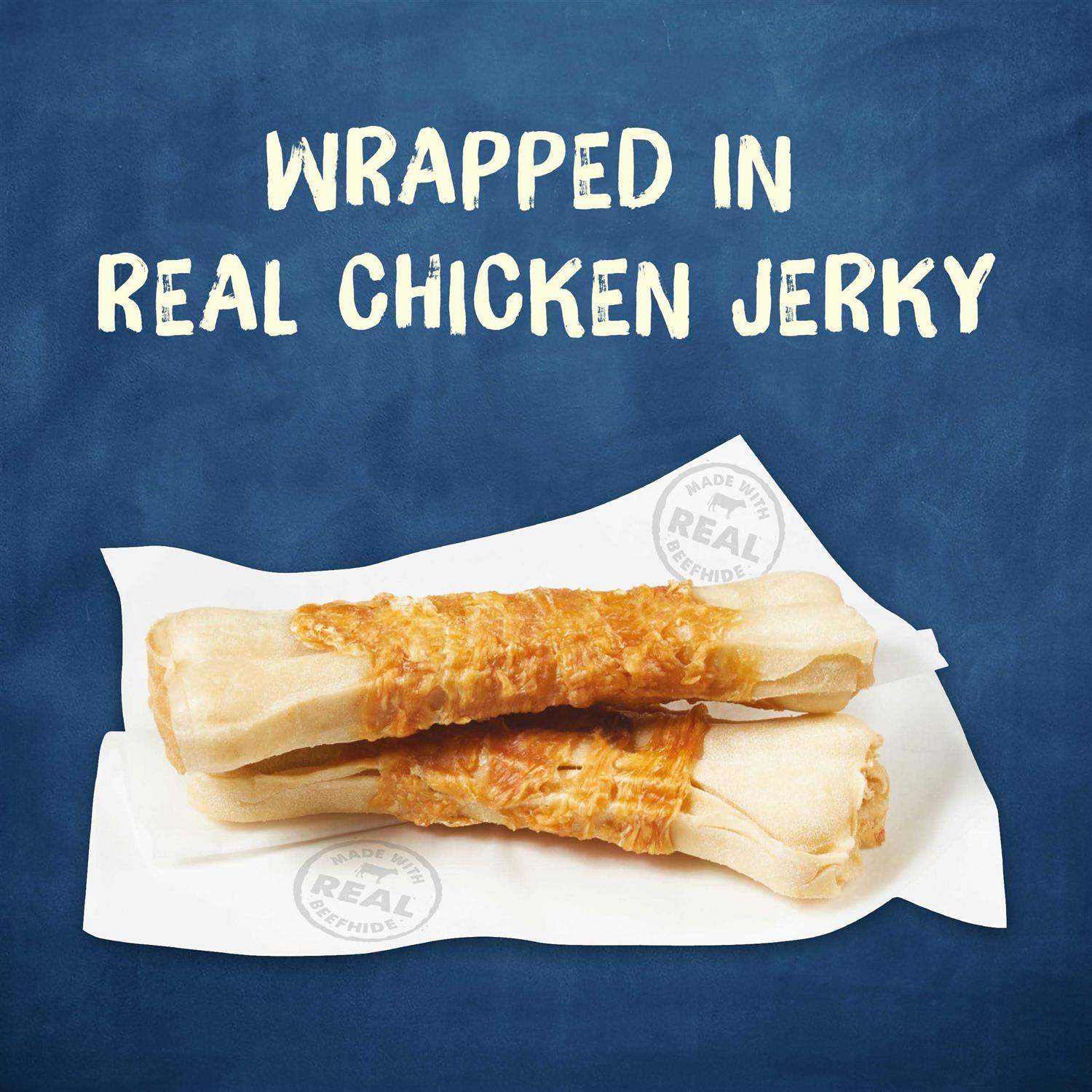 Beefhide & Chicken Dog Treats 4 Count C615