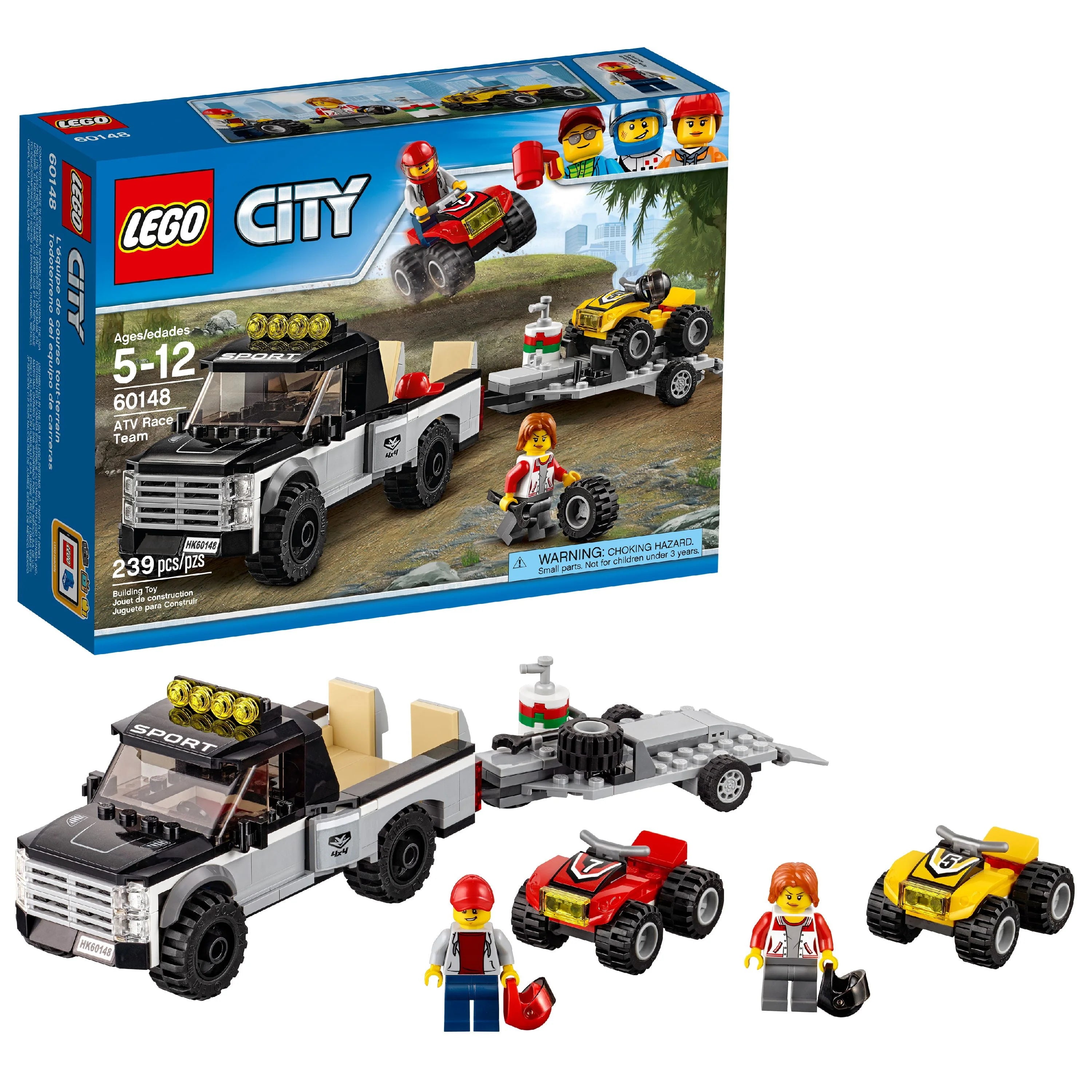 City ATV Race Team Toy P4353
