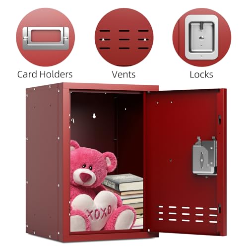 Black 24" H Metal Storage Locker U774