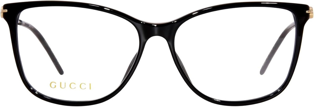Black/Gold Full Rim Square Shape 53mm Eyeglasses X707