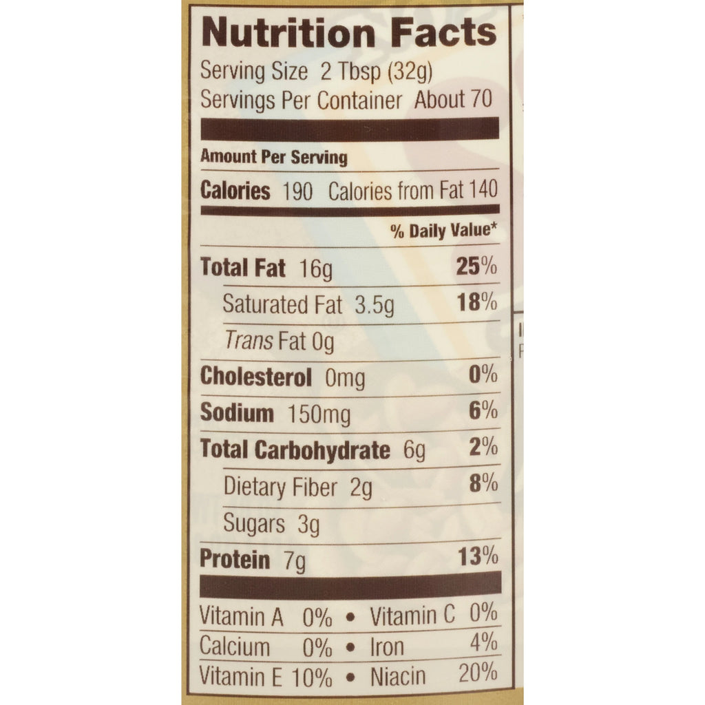 40 oz Plastic Jar Twin Pack Natural Creamy Peanut Butter Spread M201
