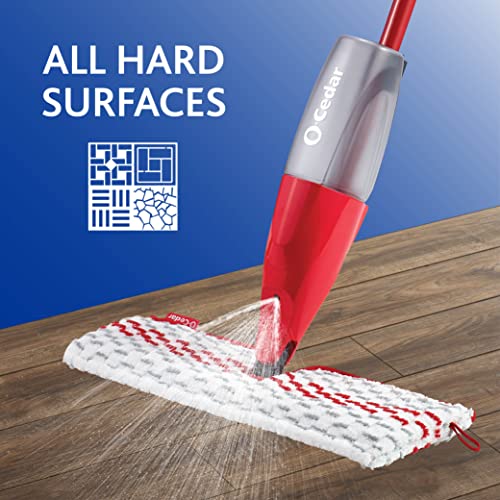 Red Spray Mop with 3 Extra Refills F232