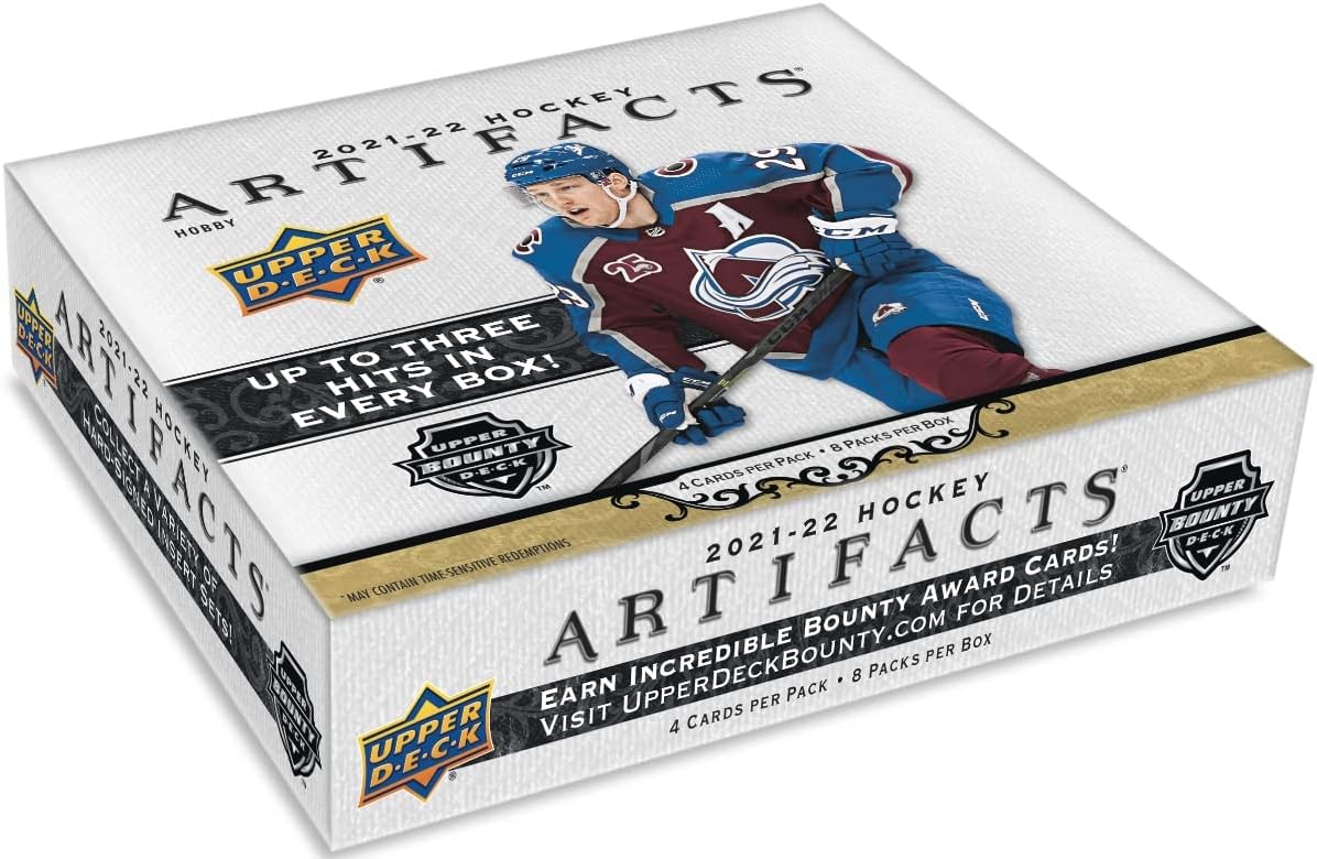 2021/22 Upper Deck Artifacts NHL Hockey HOBBY box (8 pks/bx) D419