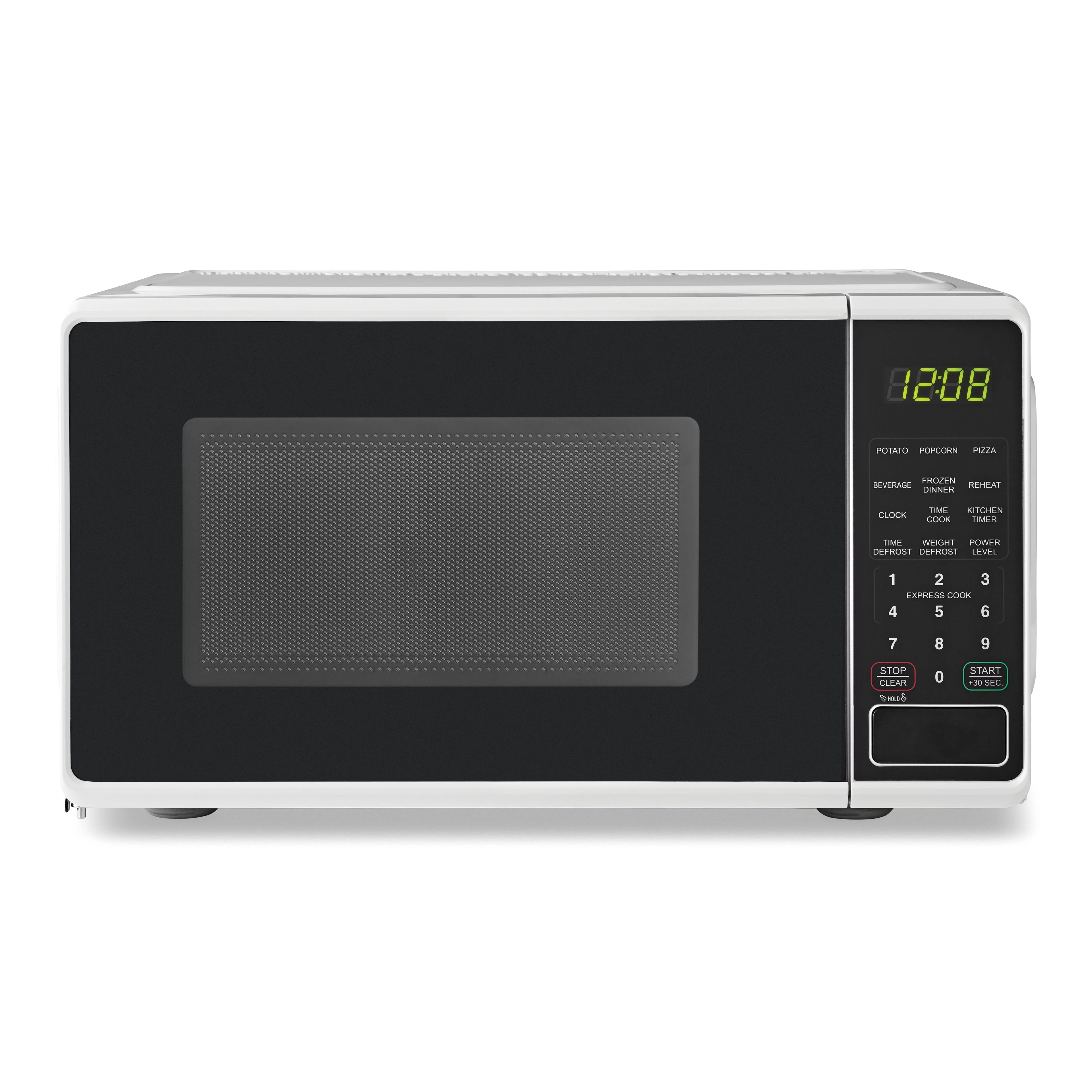 Compact Countertop Microwave and Mini Fridge Bundle C336290