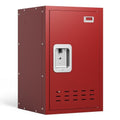 Black 24" H Metal Storage Locker U774